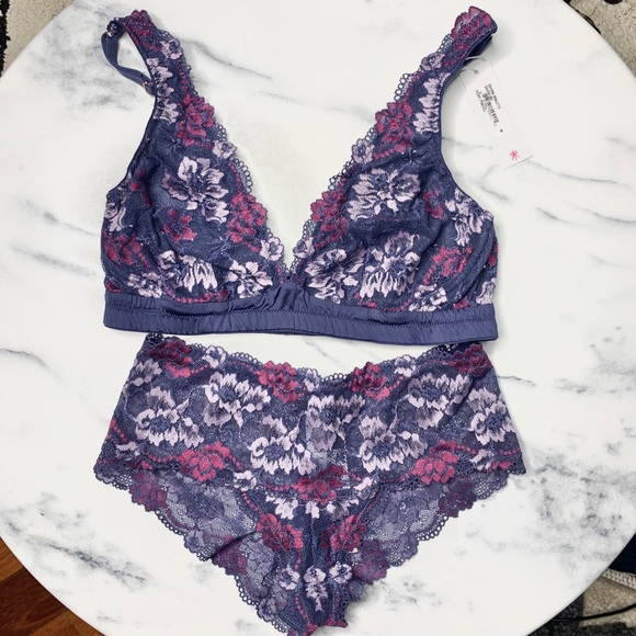 Cosabella Other - Cosabella Savona Triangle Bralette & Panty Set